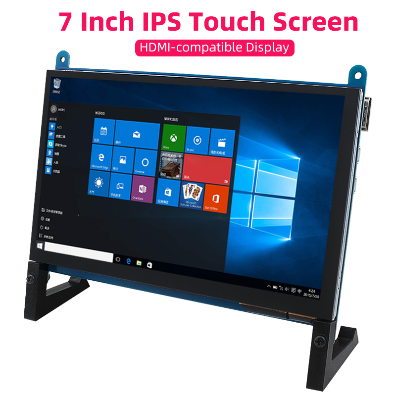 Retro Gaming Monitor - 7인치 터치스크린 1024*600 IPS 휴대용 디스플레이