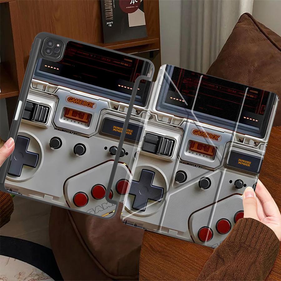 Retro Gaming Ipad - 유머러스한 레트로 게임기 디자인 홀더 커버
