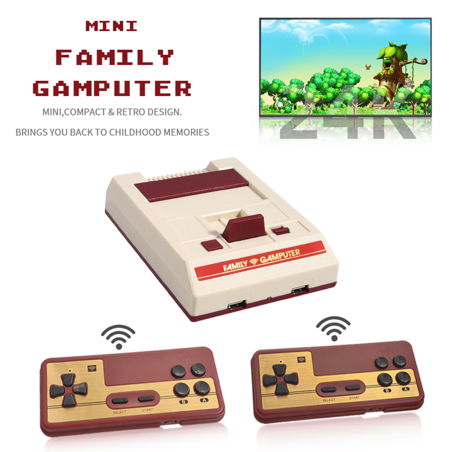 Retro Gaming Device - 미니 TV 비디오 휴대용 게임 콘솔,