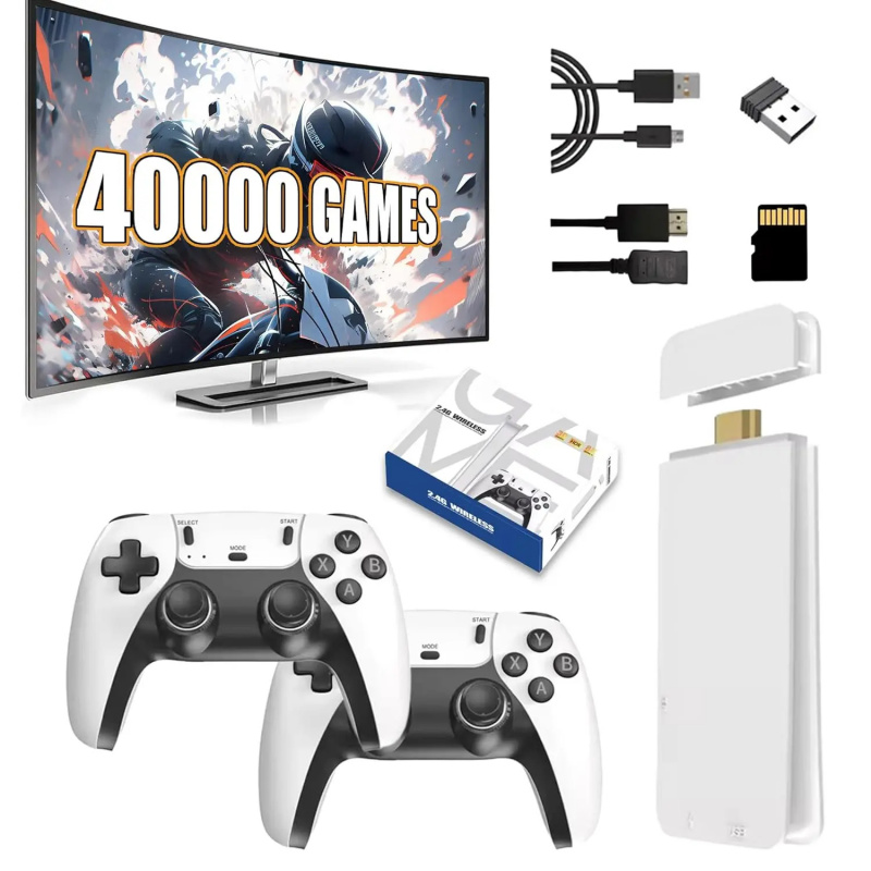 Retro Gaming Xbox Controller - M15 Plus 레트로 게임 콘솔 40000개