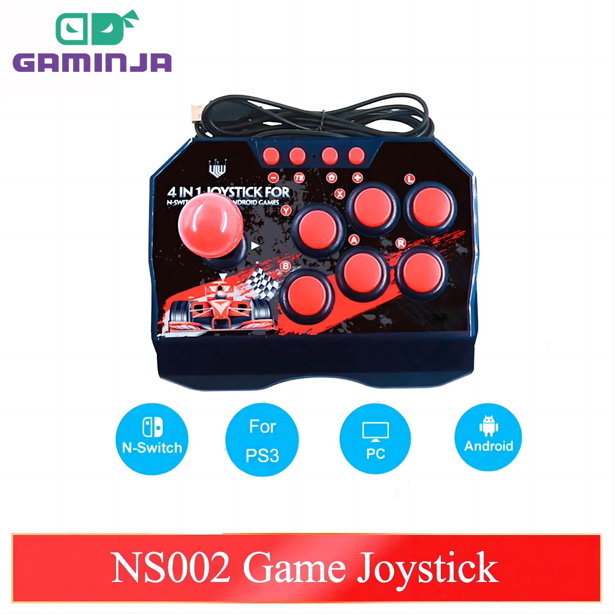 Retro Gaming Device - GAMINJA NS002 4 1 레트로 아케이드