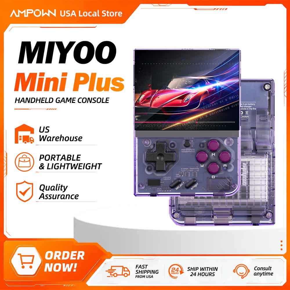 Retro Gaming Monitor - 미유 미니+ 레트로 휴대용 게임기 3.5인치