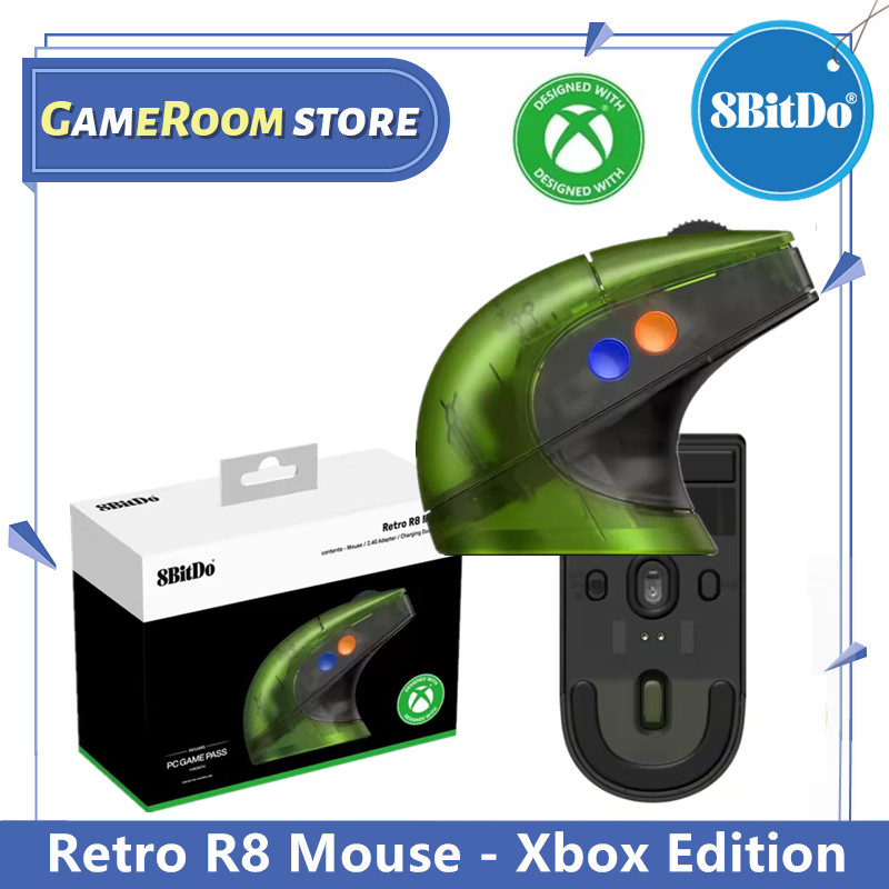 Retro Gaming Xbox Controller - 8BitDo Retro R8 마우스 - Xbox