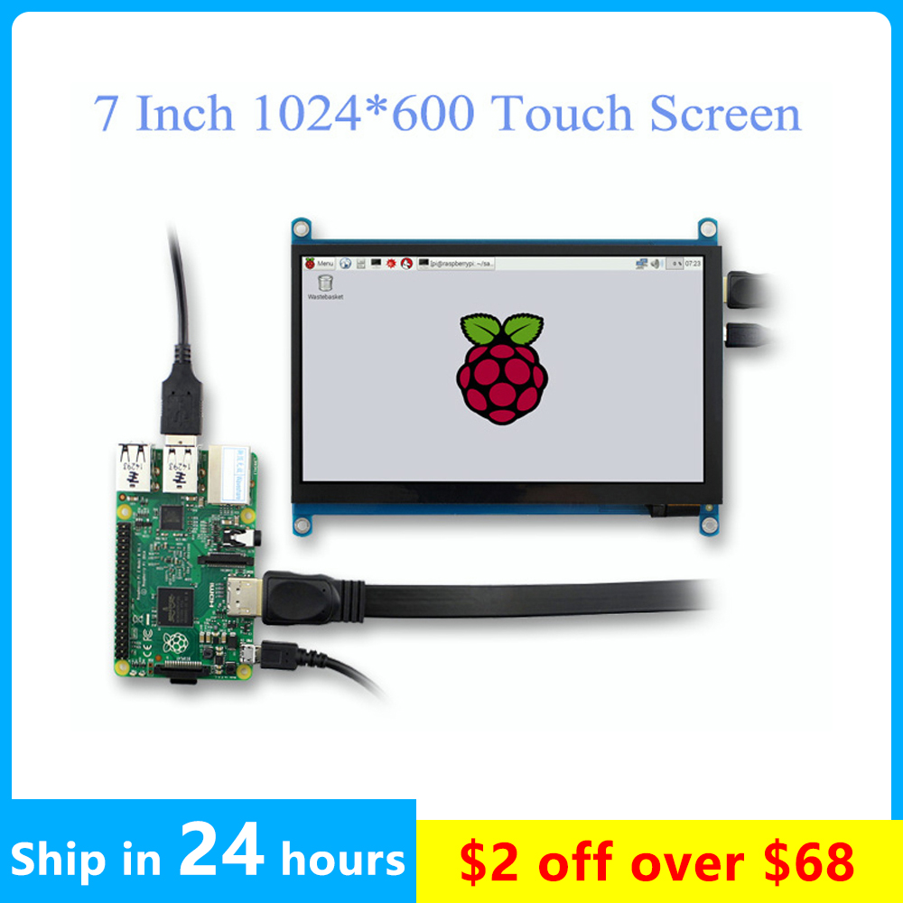 Retro Gaming Monitor - 휴대용 1024x600 HD 디스플레이, TFT LCD