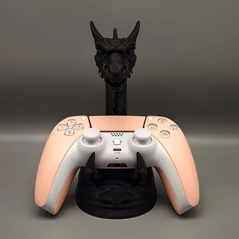 Retro Gaming Xbox Controller - 판타지 드래곤 모양 게임 컨트롤러 홀더