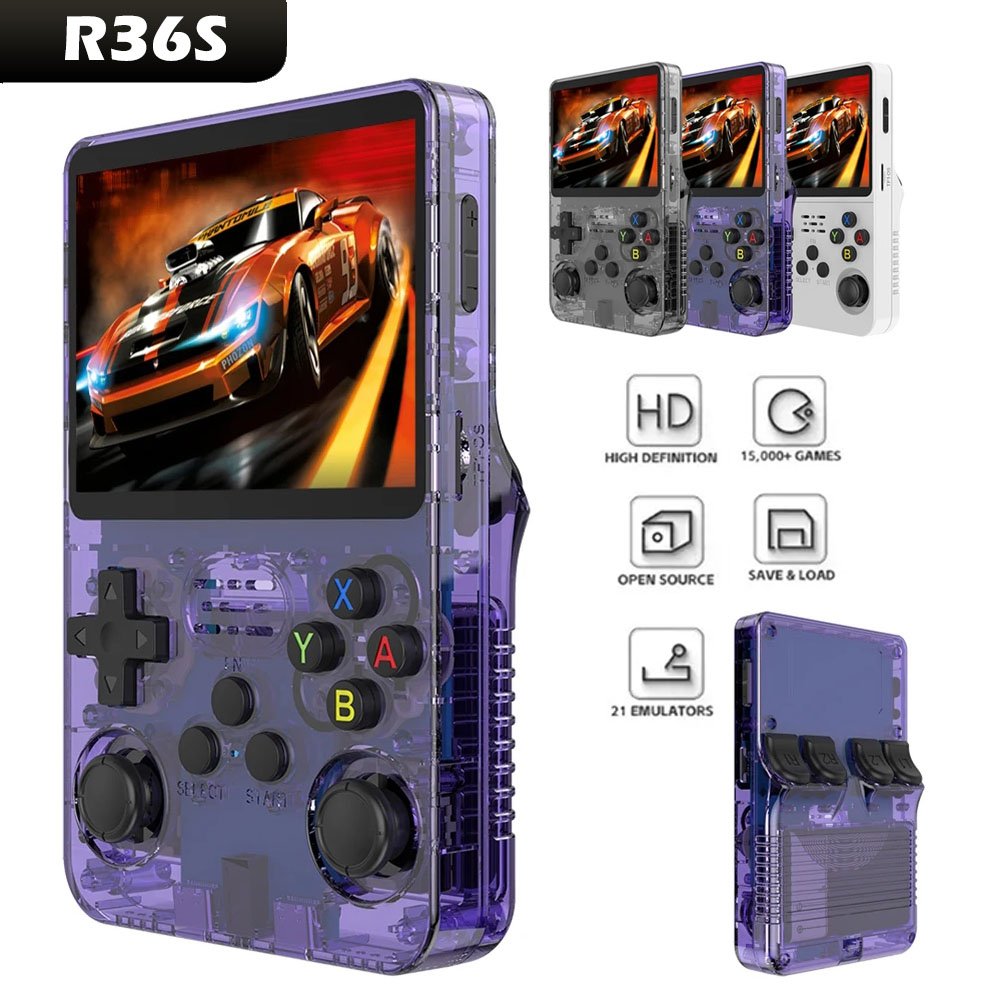 Retro Gaming Years - 새로운 오픈 소스 R36S 레트로 핸드