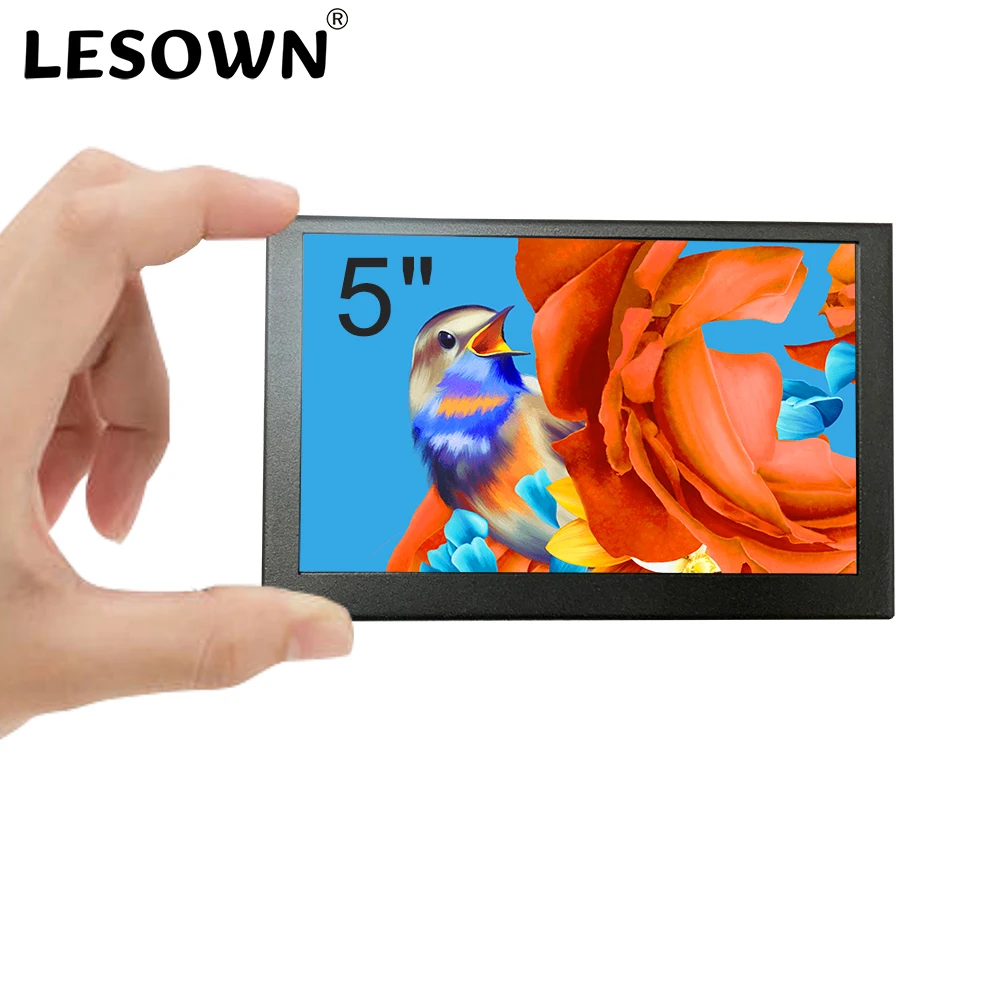 LESOWN 5인치 미니 모니터 IPS 800x480  - Retro Gaming Monitor 리뷰 및 가격