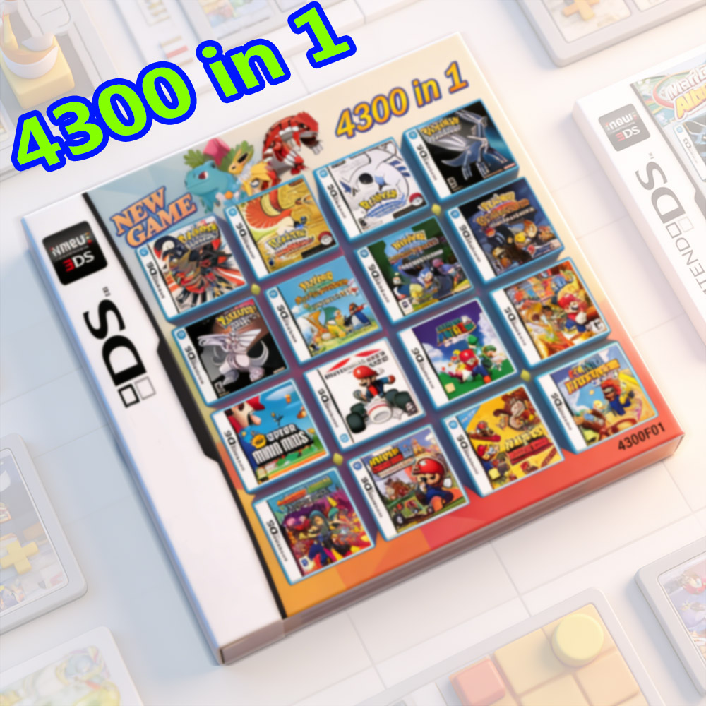 •포켓몬 테마 다중 게임 카트리지 (DS/3DS/NDS - Retro Gaming Machine 리뷰 및 가격