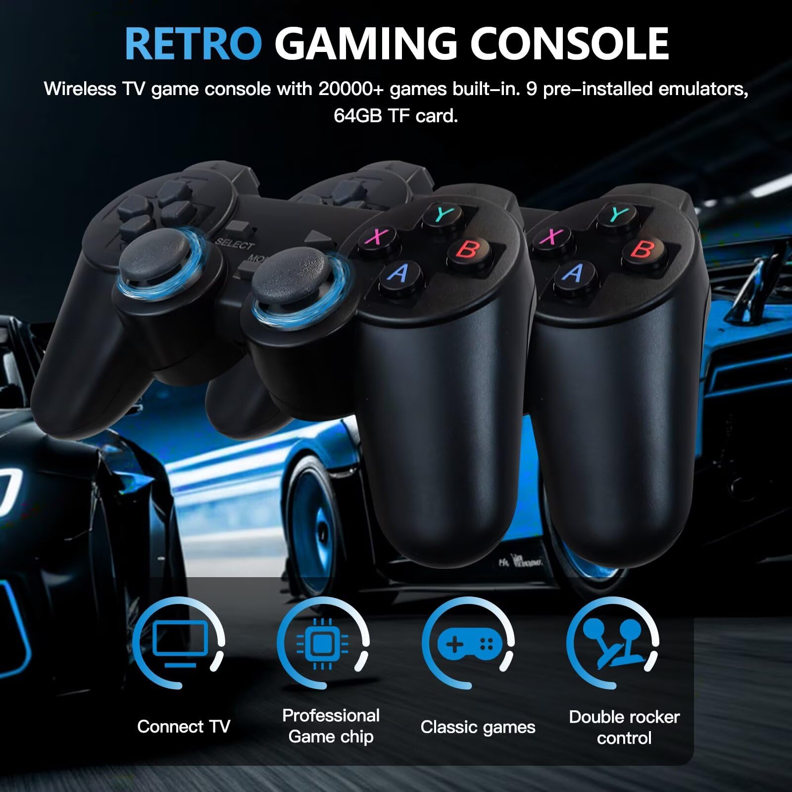 레트로 비디오 게임 콘솔 4K 게임 스틱 TV HD 내 - Retro Gaming Hdmi 리뷰 및 가격