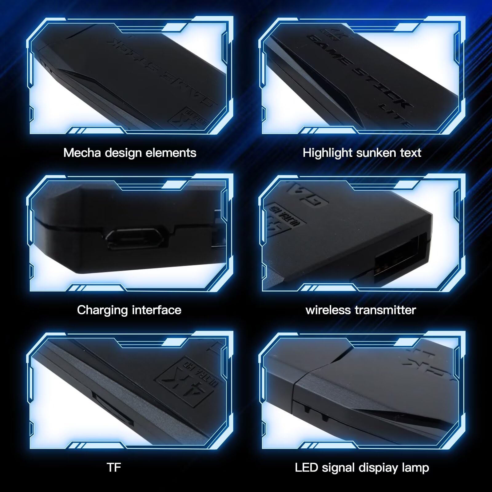 레트로 비디오 게임 콘솔 4K 게임 스틱 TV HD 내 - Retro Gaming Hdmi 리뷰 및 가격