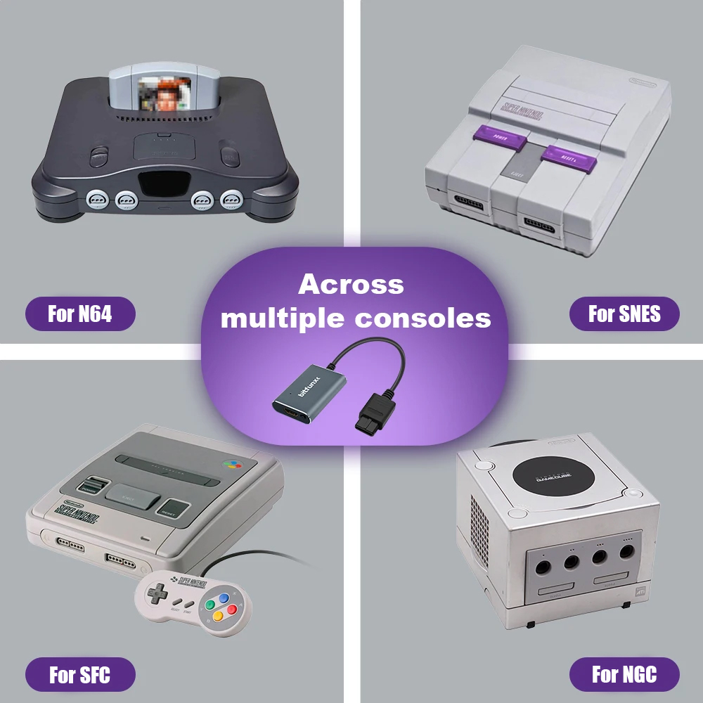 Bitfunx 720P Svideo/AV-HDMI 어댑 - Retro Gaming Pro 리뷰 및 가격