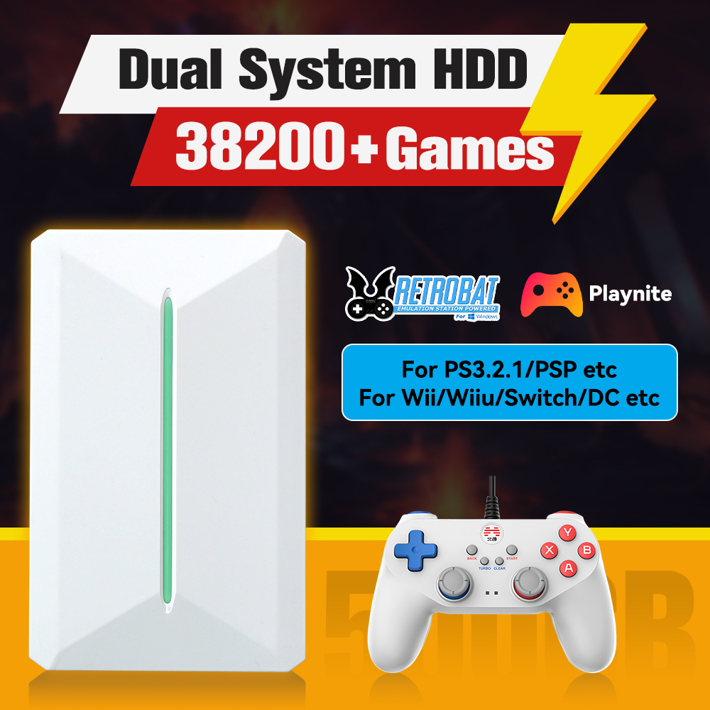 Retrobat&Playnite 시스템 HDD 레트로  - Retro Gaming Theme 리뷰 및 가격