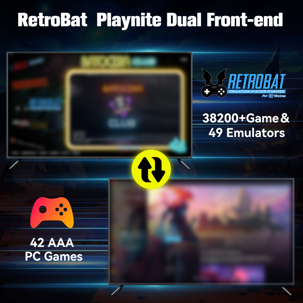 Retrobat&Playnite 시스템 HDD 레트로  - Retro Gaming Theme 리뷰 및 가격