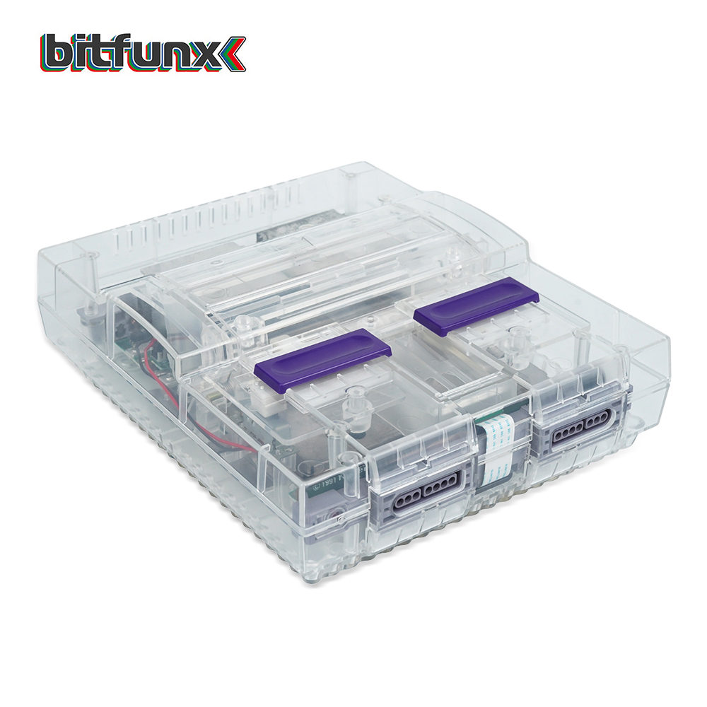 Bitfunx SNES 교체 쉘 투명 케이스 Ninte - Retro Gaming Pro 리뷰 및 가격