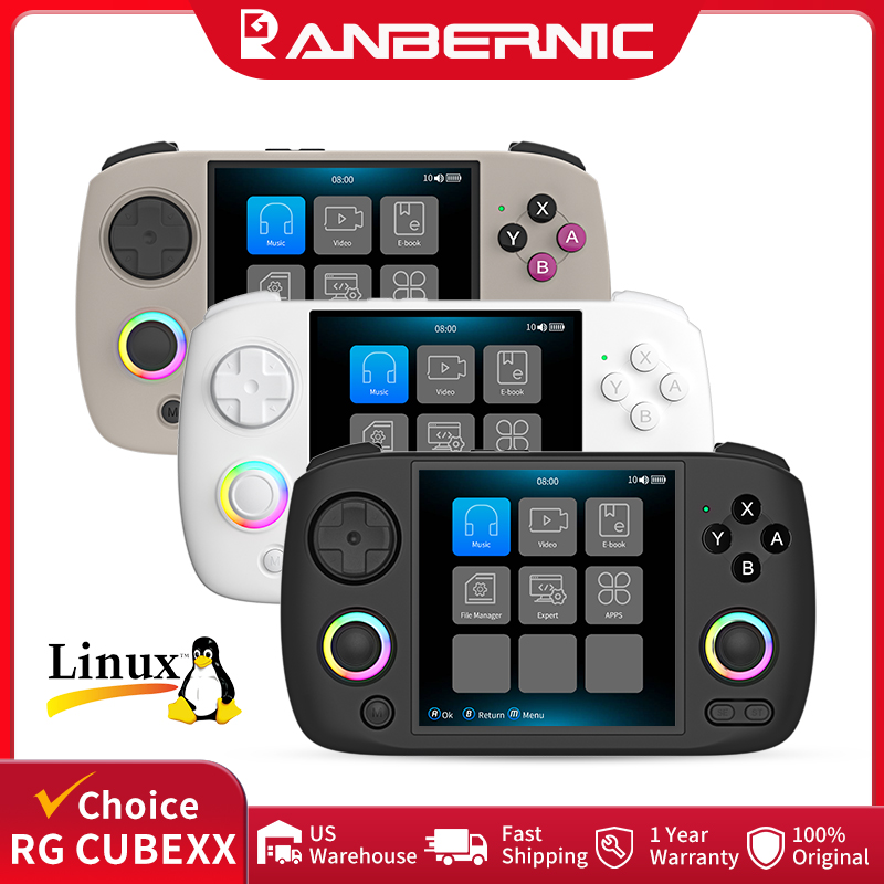 ANBERNIC RG CubeXX 휴대용 게임 콘솔 3 - Retro Gaming Monitor 리뷰 및 가격