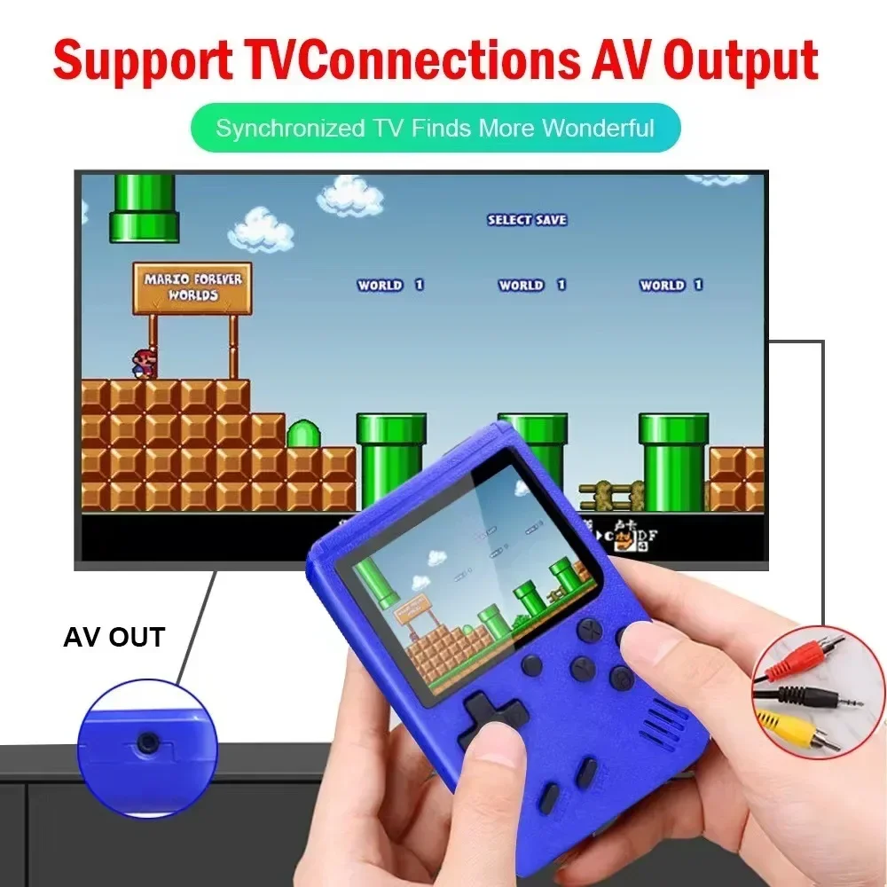 레트로 휴대용 미니 핸드헬드 비디오 게임 콘솔 8비트  - Retro Gaming Device 리뷰 및 가격