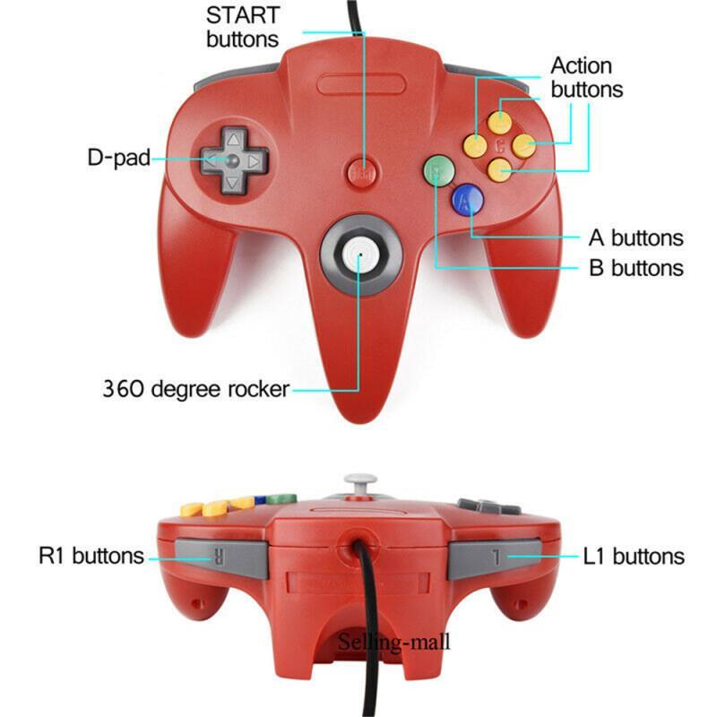 N64 컨트롤러 클래식 USB 유선 원격 게임 패드 게 - Retro Gaming Pro 리뷰 및 가격