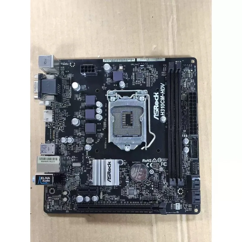 RoRuSASRock H310CM-HDV마더보드는 9세 - Intel Cpu Core I9 리뷰 및 가격