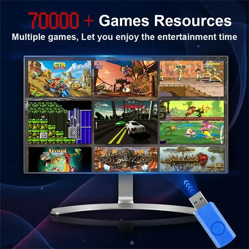 레트로 게임 콘솔 70000+ 게임 2TB T8 Wii - Retro Gaming Windows 리뷰 및 가격