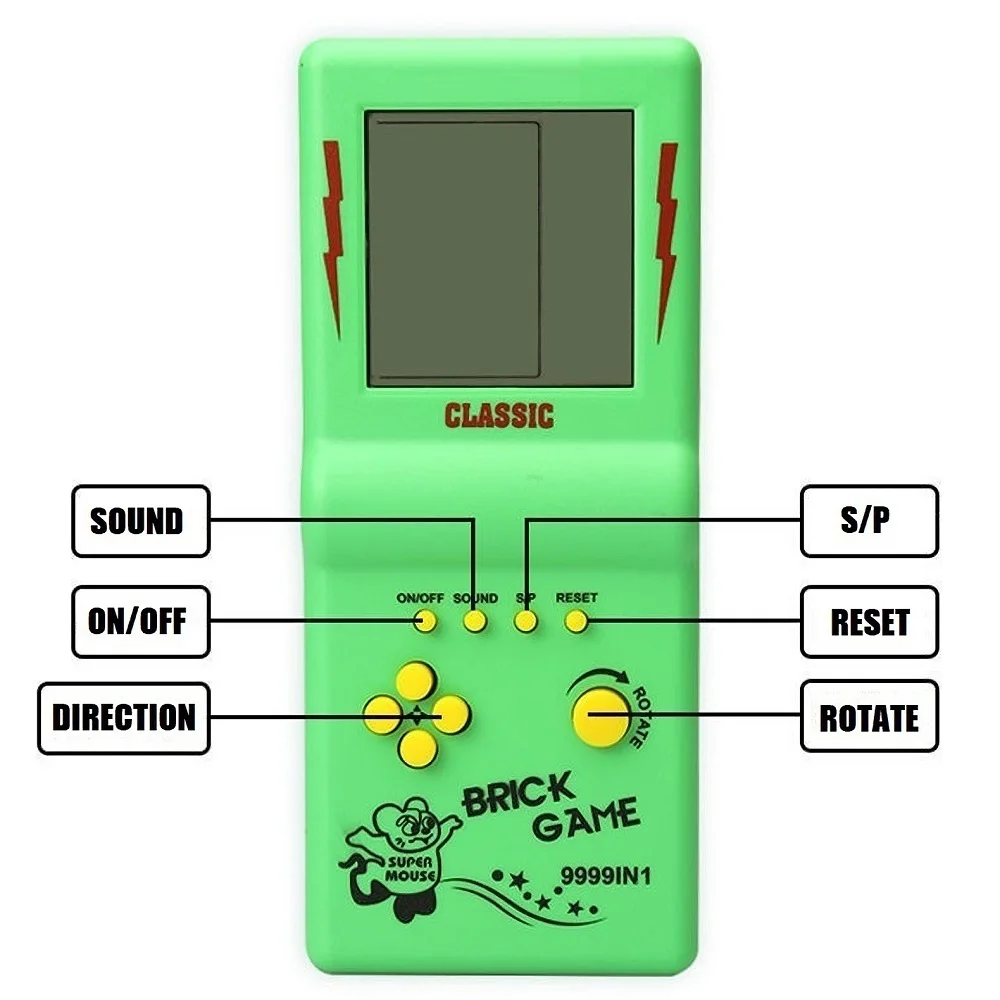 향수를 불러일으키는 3.5인치 테트리스 휴대용 게임 콘 - Retro Gaming Years 리뷰 및 가격